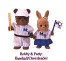 Bobby and Patty: Baseball/Cheerleader
