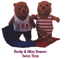 Bucky and Bitsy Beaver: Swim Time