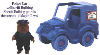 Sherif Bulldog with Police Car